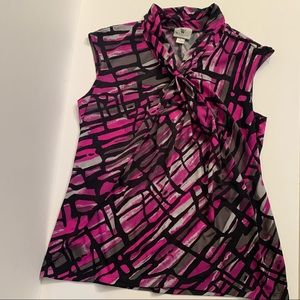 Worthinton Stretch Sleeveless Top